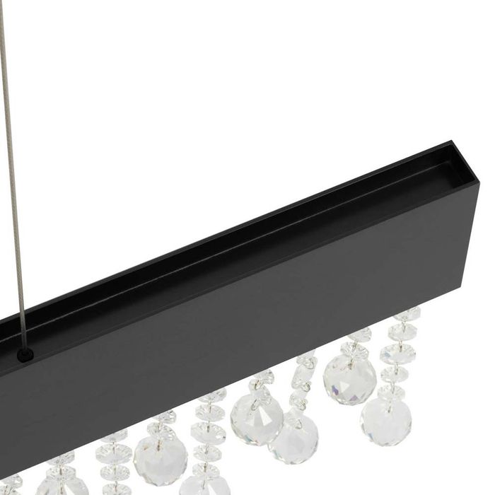 Луксозен полилей със стъклени кристали