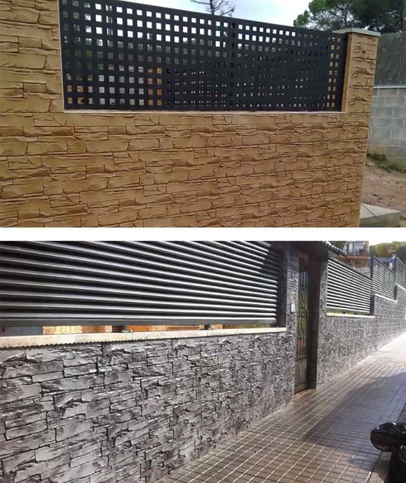 Beton Amprentat/Vertical