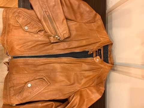 Кожаная куртка Massimo Dutti