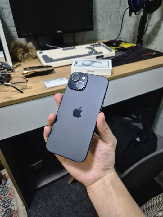 Обменяю айфон 15, отличное состояние, полный комплект