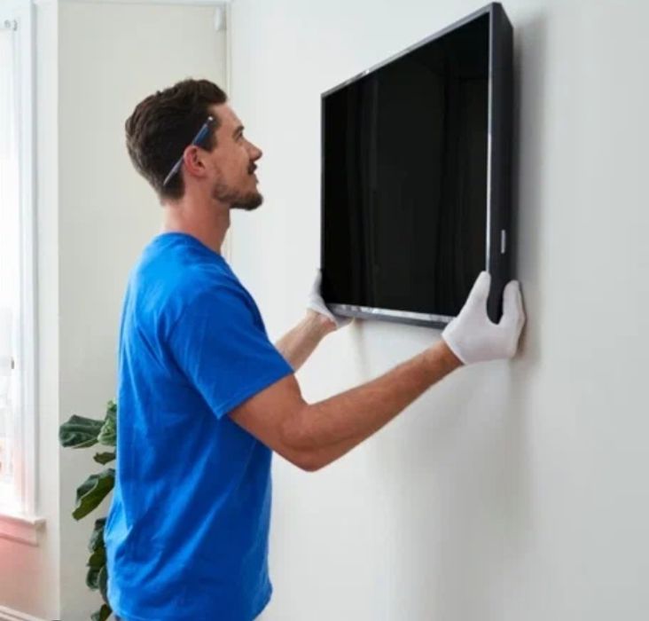 Установка телевизора