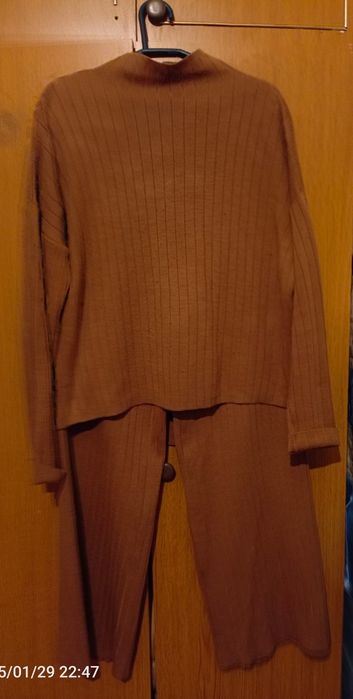 Двойка вязанная теплая