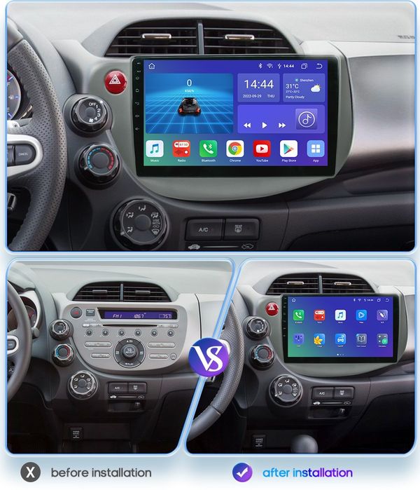 Navigatie Android dedicata HONDA FIT JAZZ (2007- 2013)