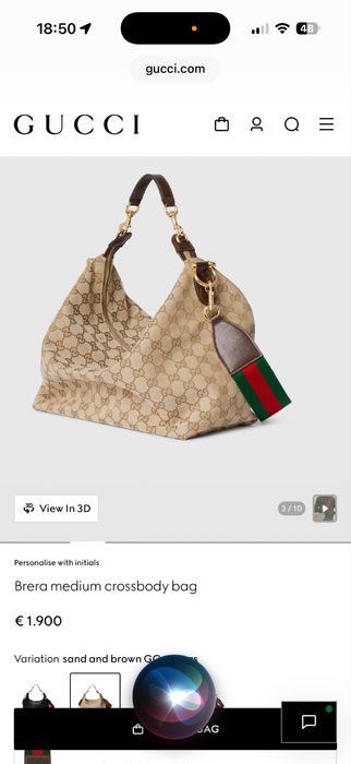 Gucci чанта- среден размер