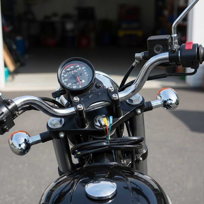 Универален Километраж Скоростомер За Мотоциклет Мотор АТВ С Код МО 854