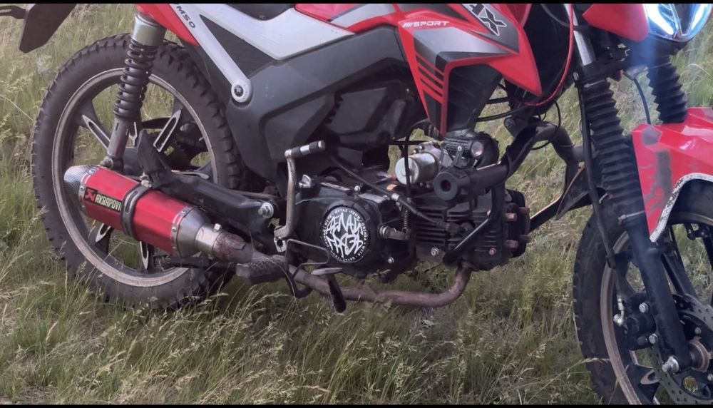 Продам мопед Alpha SA Max 125 в отличном состоянии + Шлем