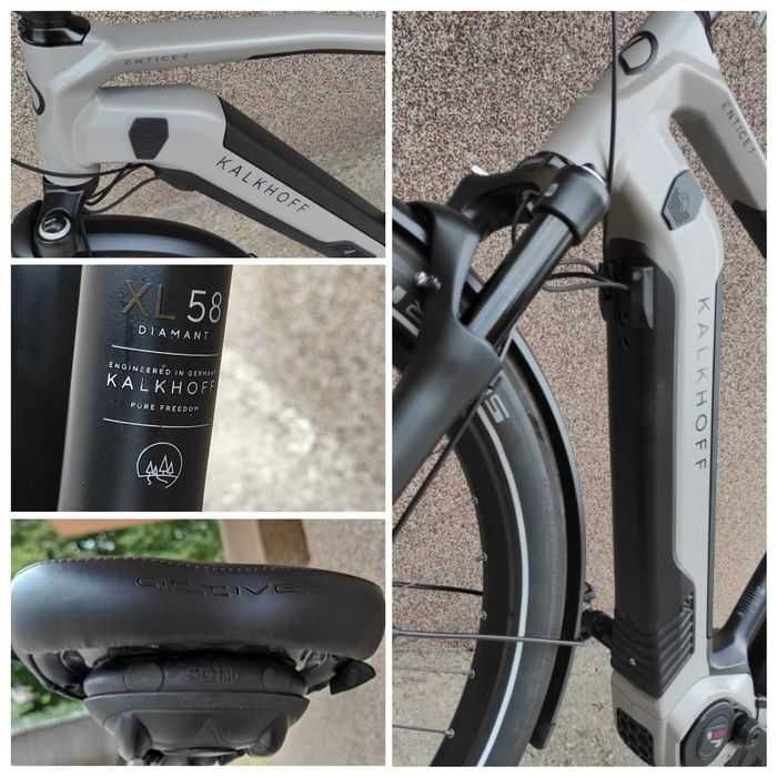 Немски електрически велосипед Kalkhoff 27.5" 1x12 Bosch CX 4ген.