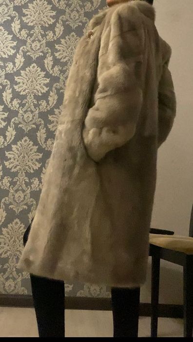 Шуба норковая б/у