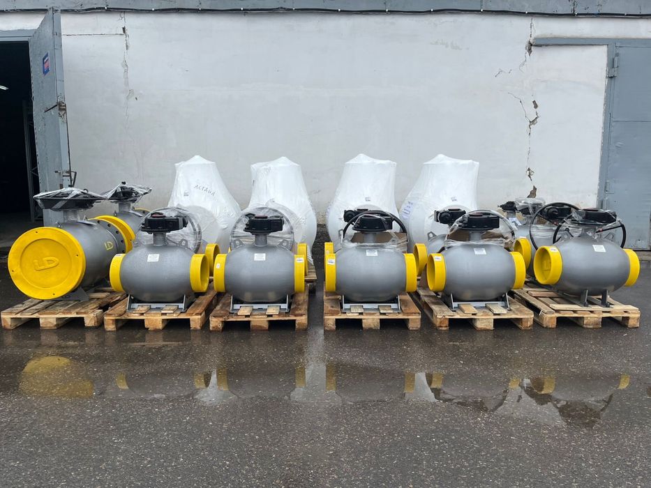 Кран  приварной LD (ЛД) с вертикальным/горизонтальным редуктором