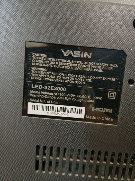 Televizor Yasin Led Tv 32 talik SMART EMAS !