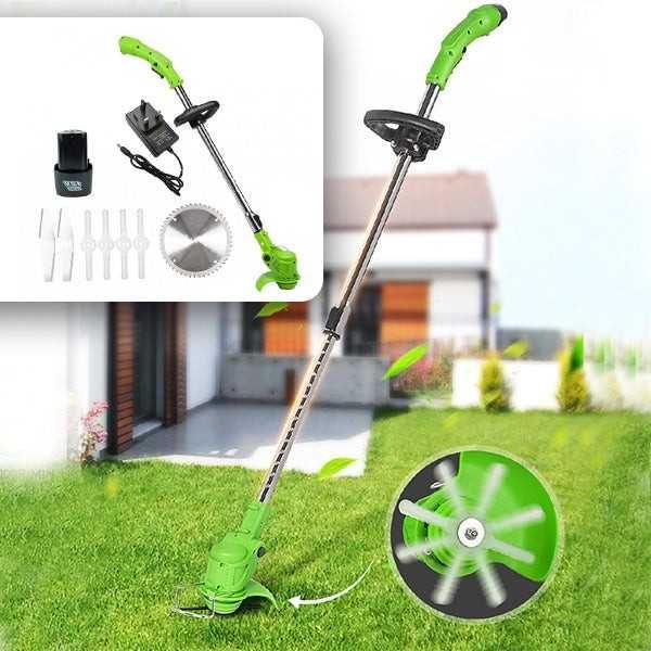 Oferta unica,masina tuns iarba/trimmer,set cu accesorii,acumulator,nou