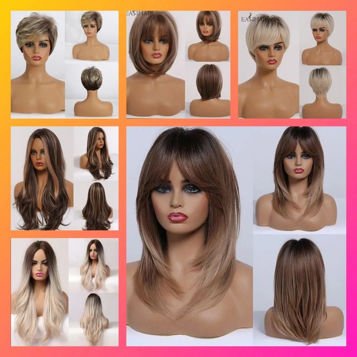 Стильные парики, хвосты в широком ассортименте