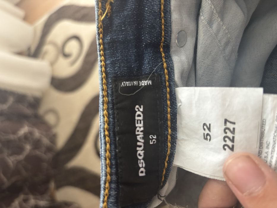 Blugi Dsquared albastrii