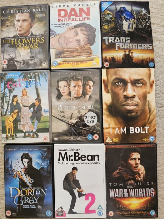 Оригинални Blu-Ray  и DVD от лична колекция на Английски език