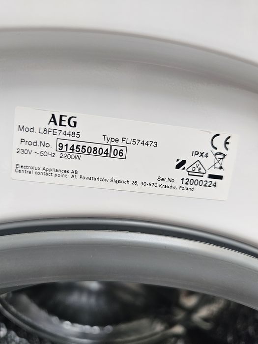 Пералня AEG 8000Series