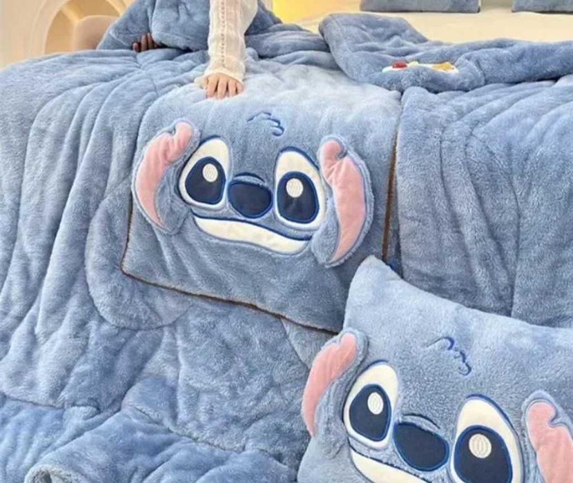 Одеяло възглавничка на Стич