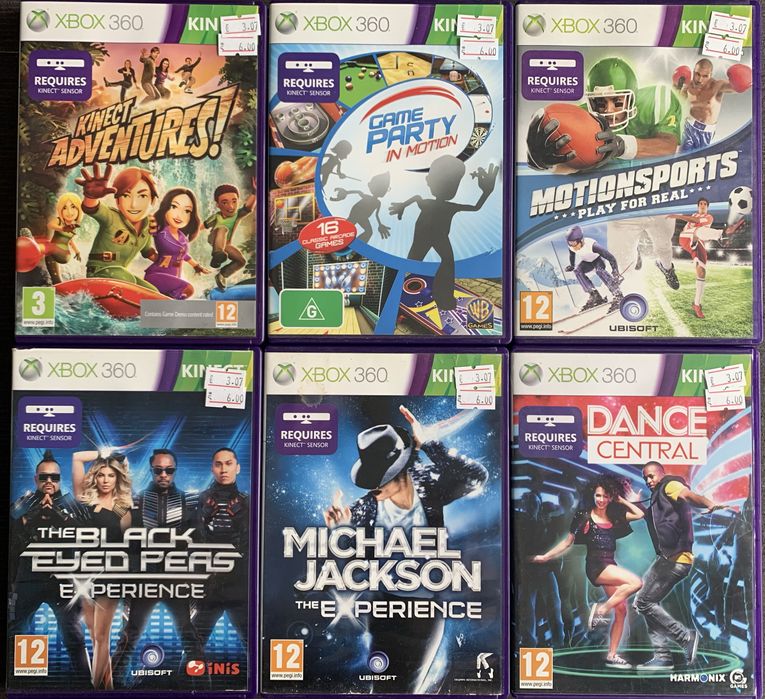 игри Xbox 360 за кинект - 6 лв