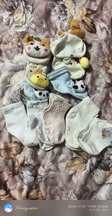 Детские Шапочки ,носочки ,колготки .