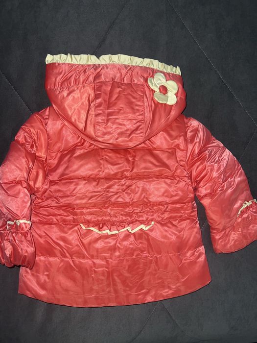 Зимняя куртка со штанами мех  на девочку