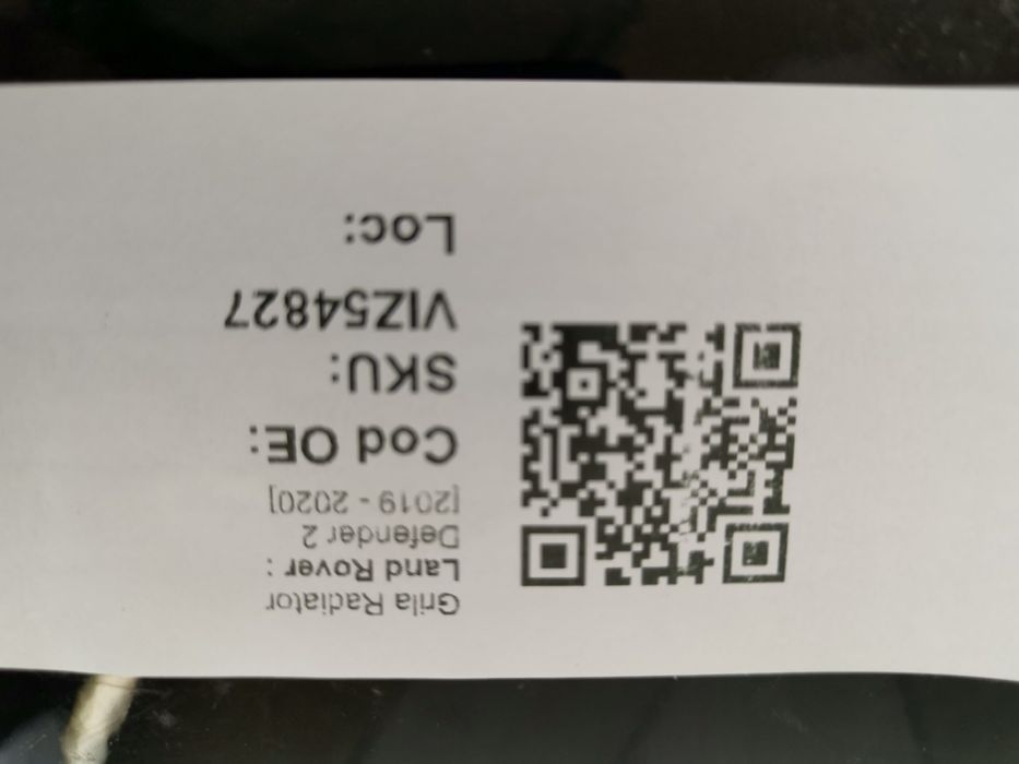 Решетка за радиатор Ленд Роувър / Land Rover Defender 2 Оригинална, в