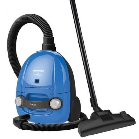Vând Aspirator cu sac Heinner HVC-M700BL, 700 W, sac hartie, 1.5 L, tub plastic, Albastru