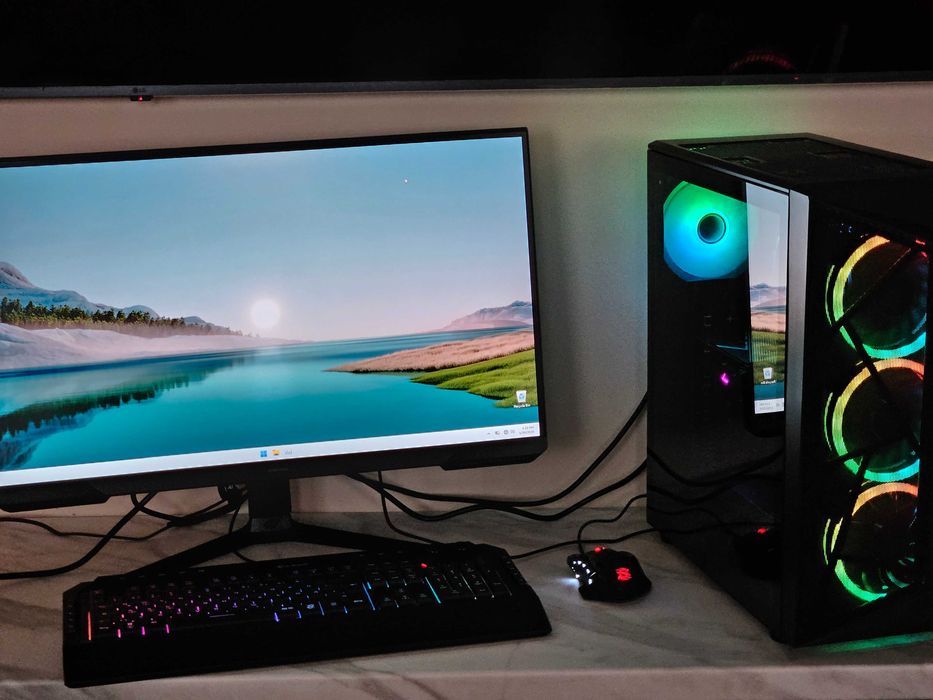 Компютър + Монитор + периферия | 5600 | 3060 12GB | 1TB | 16GB | 180hz