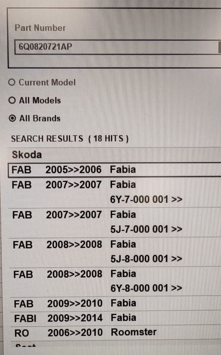 Conducta AC - 6Q0820721AP