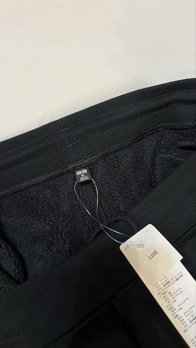 Uniqlo Мужские джоггеры heattech флис