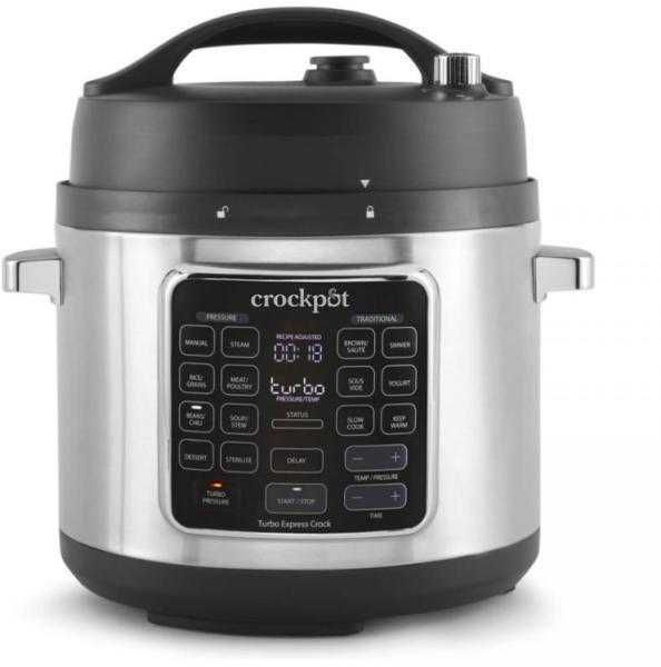 Multicooker Crock-Pot Turbo Express CSC062X, 5.6L, 1400W, Sous Vide