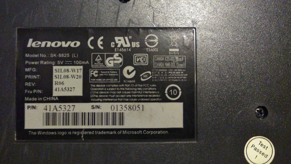 Tastatura Conventionala Microsoft Lenovo Preferred Pro II USB