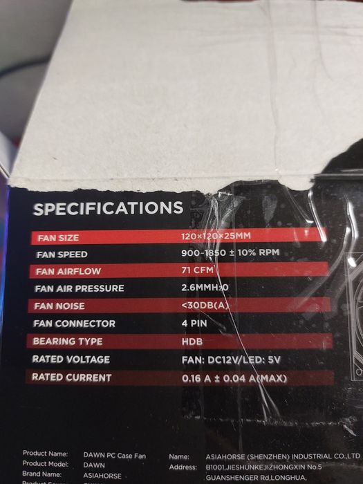 Set ventilatoare pc unifan Asiahorse Dawn Pro alb,reverse ca noi!