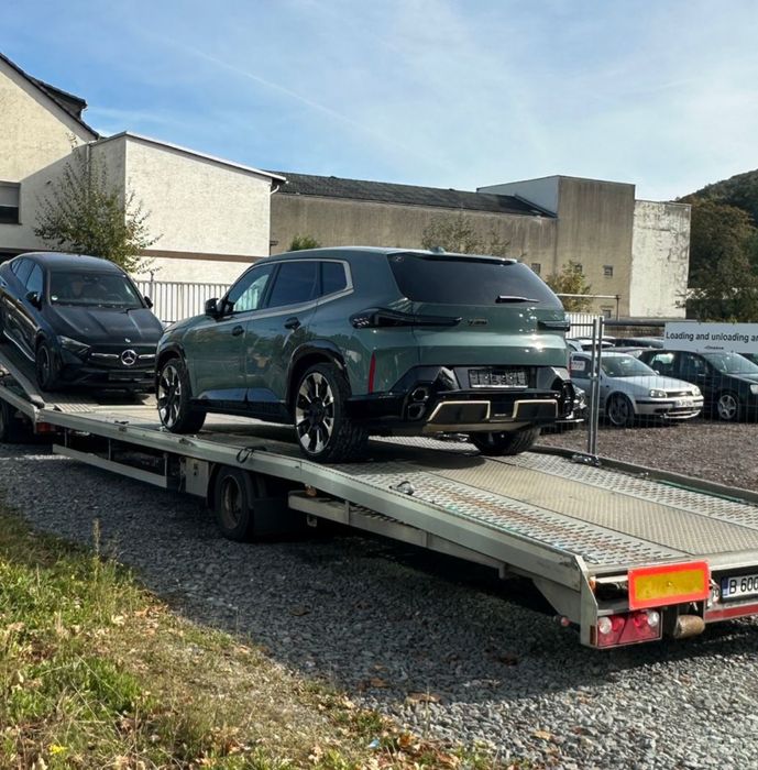 Transport/tractari auto cu platforma Germania, Olanda, Belgia, Romania