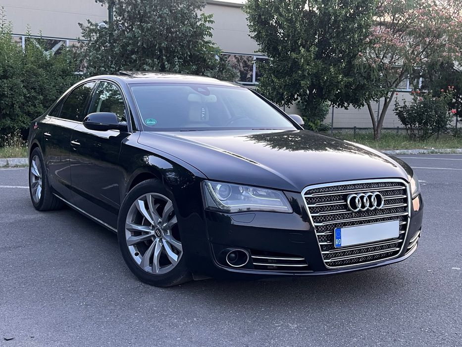 Audi A8 2011, 3.0 diesel 250CP Quatro, Distronic, Trapa, stare buna, proprietar
