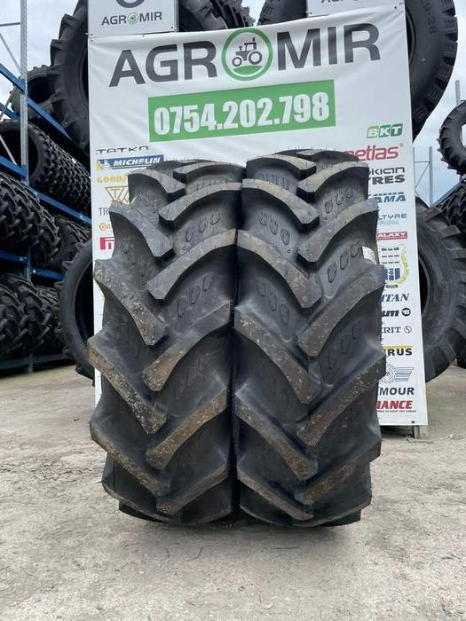 Anvelope noi de tractor spate cu 12Pliuri 16.9-28 Cauciucuri BKT