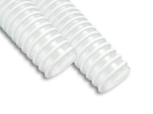 Дренажен маркуч за климатик гофриран,прозрачен,диаметър 5/8-ф16mm-50м