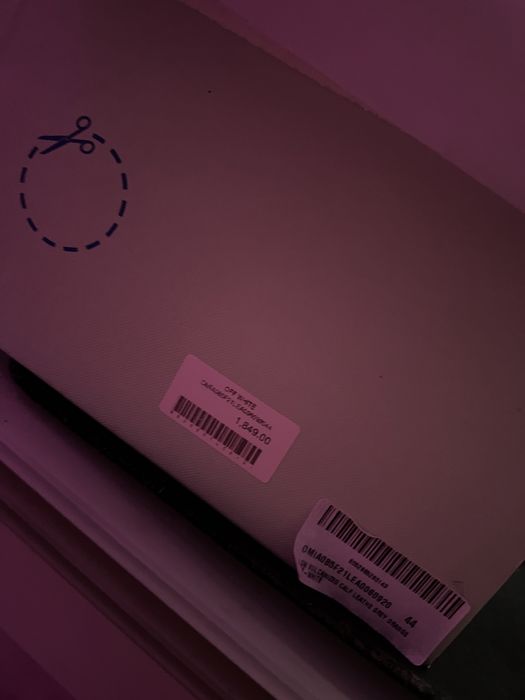 Off White Low Vulcanized Orange/Grey leather