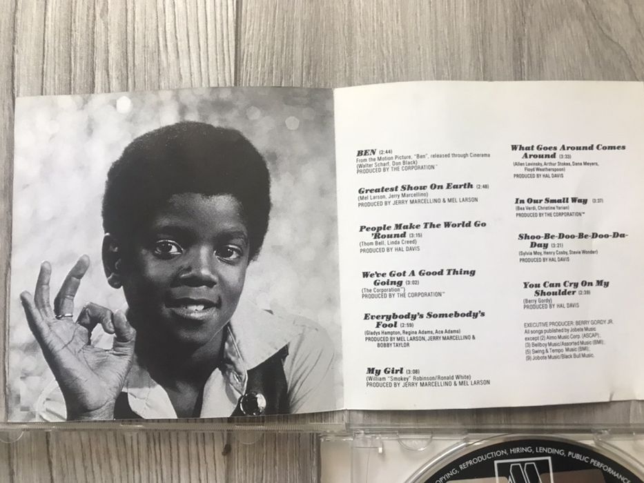 Michael Jackson album BEN
