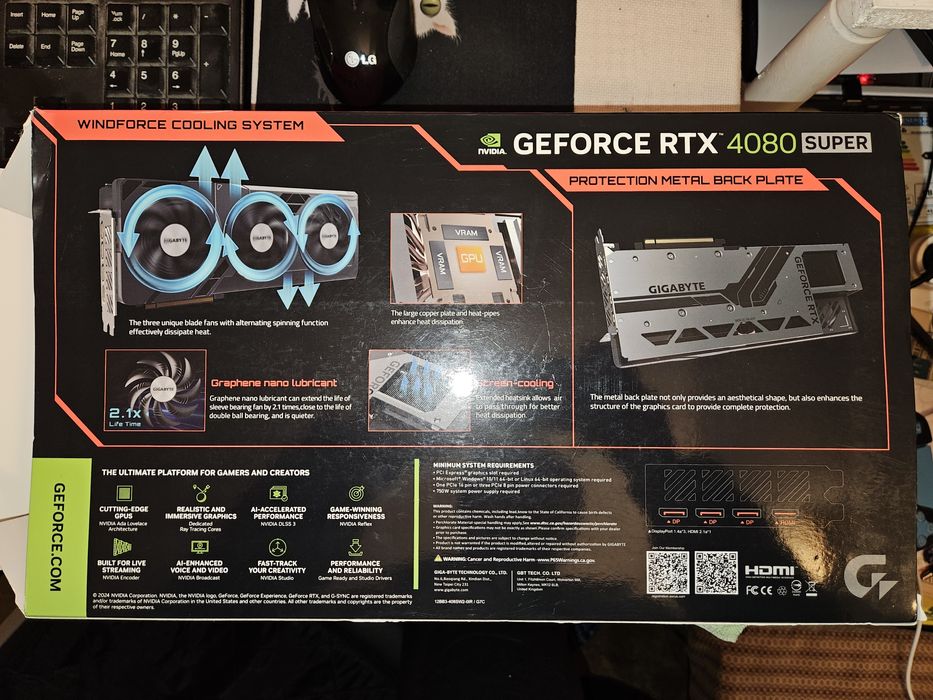 GeForce RTX™ 4080 Super Windforce V2 16G Gigabyte