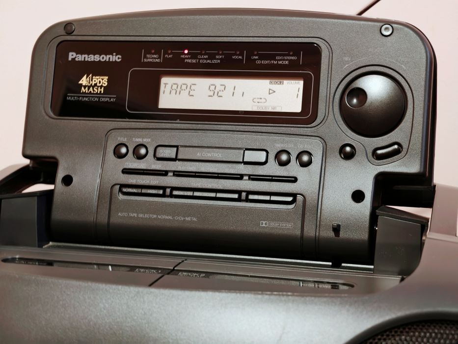 Panasonic RX-DT707 Cobra Series. Cap serie. Bijuterie audio. Preț fix!