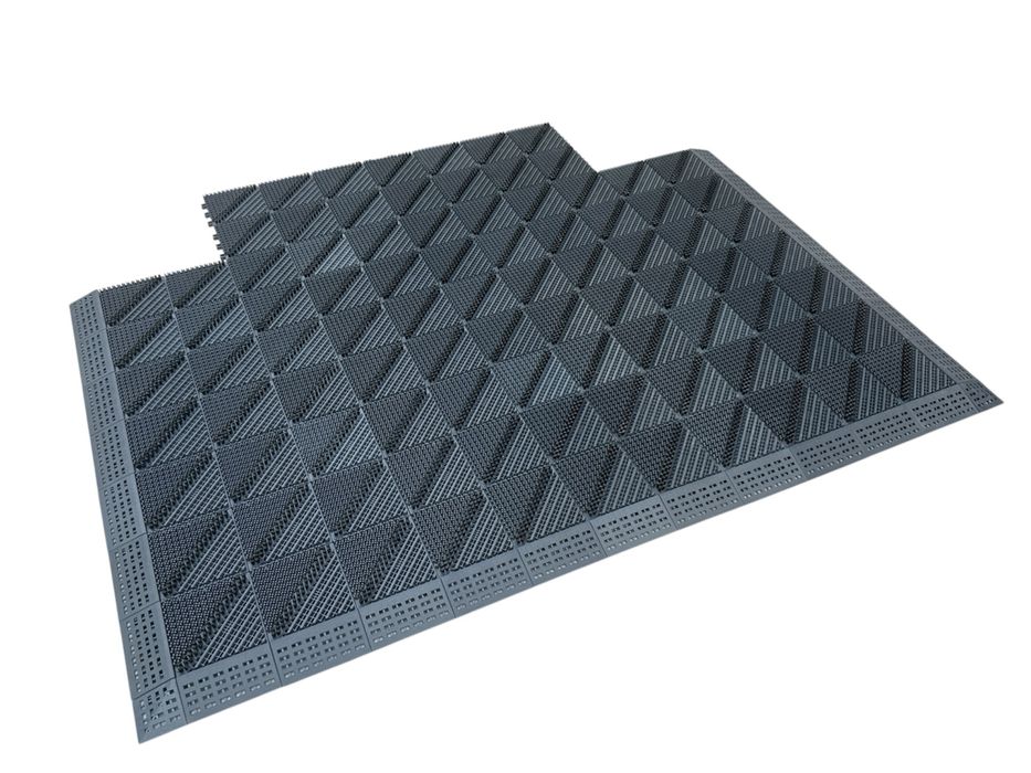 КОВРИК | Сборный придвернный коврик для очистки подошвы