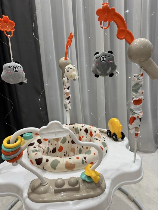 Детско бънджи Moni - Magic Fun, Бежово