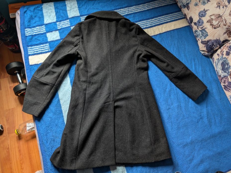 Palton bărbați Benetton, 80% lână, mărimea XS/S (IT 44) – ca nou