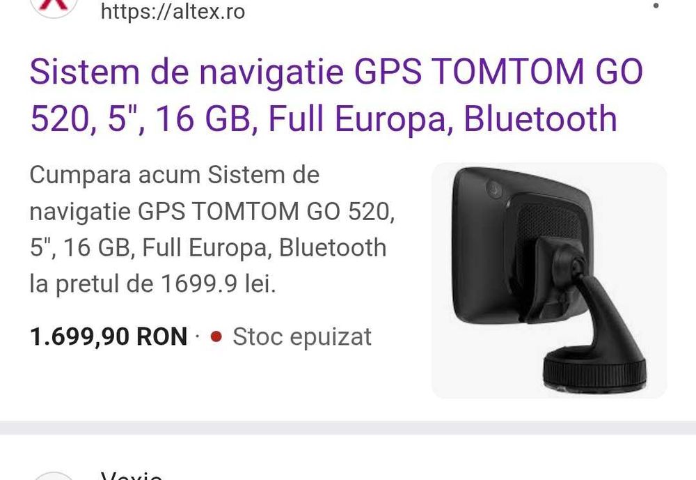 Navigație GPS Tom Tom Go 520 Wi-Fi. Full Europa. Redus 50%