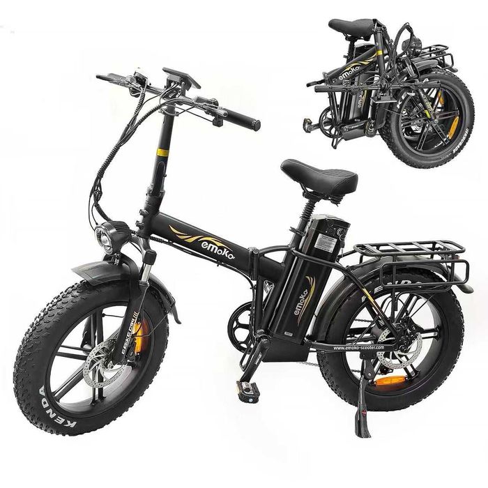 Сгъваем електрически велосипед Emoko C94 –1000W, 48V 35Ah, 20” Fatbike