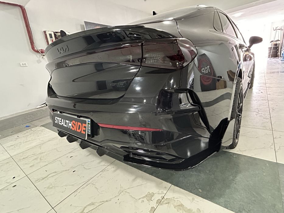 Kia K5 tuning spoller Splitter обвесы сплиттеры пороги диффузоры