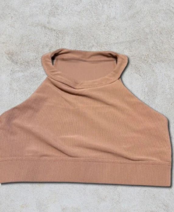 Bustiera sport Onzie bej, mărime S, pentru femei