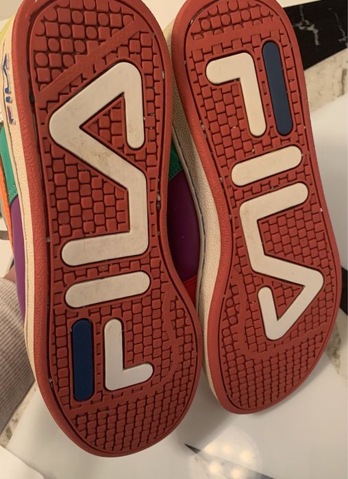Ghete/ adidasi/ sneakers FILA din piele, mărimea 37
