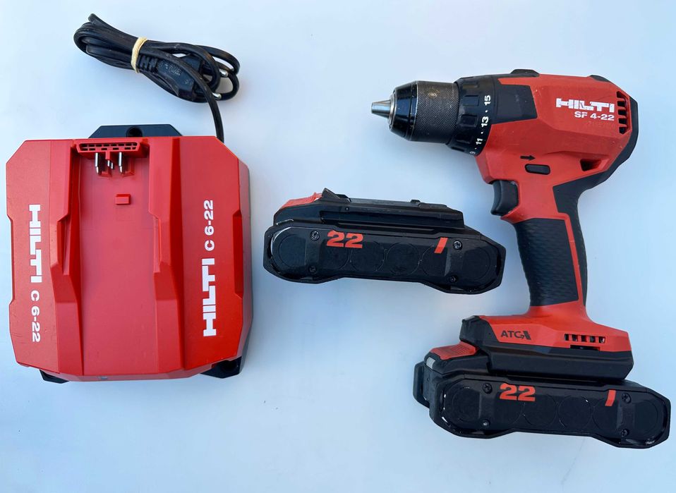 Hilti SF 4-22 ATC Nuron - Безчетков винтоверт 2x22V 4.0Ah