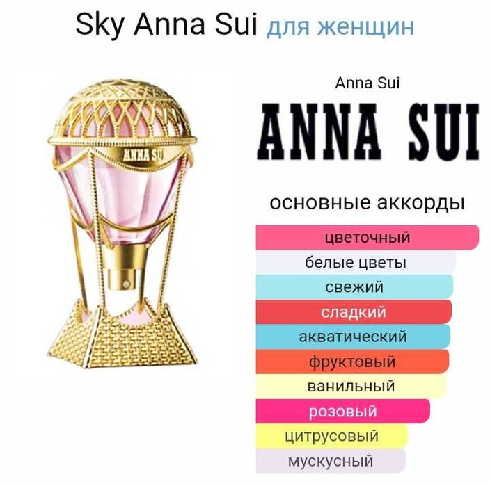 Духи Sky Anna Sui 30 мл. оригинал