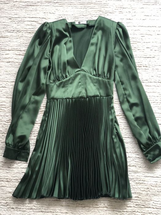 Rochie TGH verde smarald / rochie femei